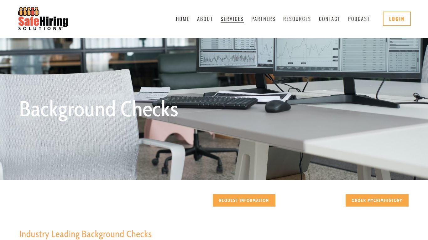 Background Checks — Safe Hiring Solutions